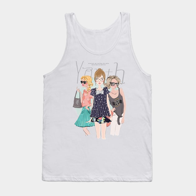 Youth Tank Top by viSionDesign